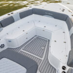 Casting deck (stowable cushions)