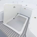 Forward in-floor insulated fish box
