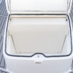 Massive forward console storage