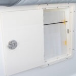 Gunwale lure storage