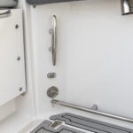 Stainless steel cleat and toerail