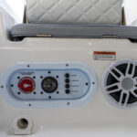 Marine grade switch system and Fusion stereo with Bluetooth and 4 speakers