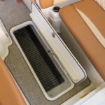 In-deck storage for skis and wakeboards