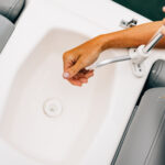 Freshwater pressurized sink